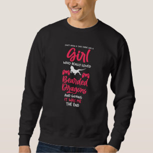Gaming Gamer Bearded Dragon 2 Sweatshirt
