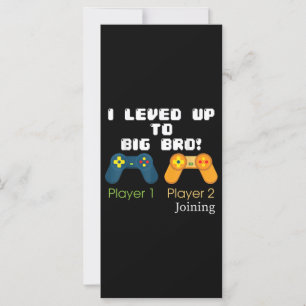 Gaming Gift I Level Up To Big Bro Brother Present
