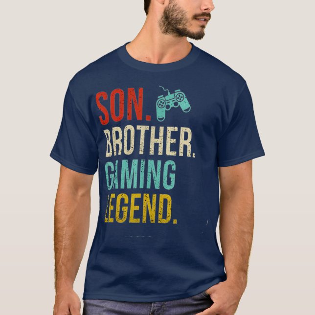 Gaming Gifts For Teenage Boys 82 Year Old Gamer T-Shirt (Front)