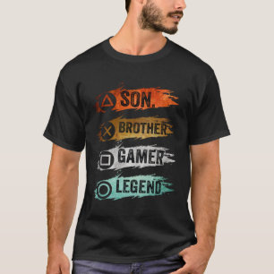 Gaming Gifts For Teenage Boys 8-16 Year Old Gamer T-Shirt
