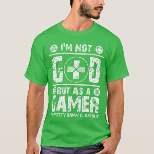 Gaming God Pro Gamer Funny Retro Gaming retro T-Shirt