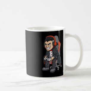 Gaming Halloween Vampire Scary Gamer Boys Kids  Coffee Mug