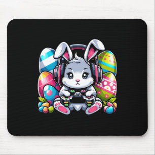 Gaming Happy Easter Day Bunny Egg Funny Boys Kids Mouse Mat