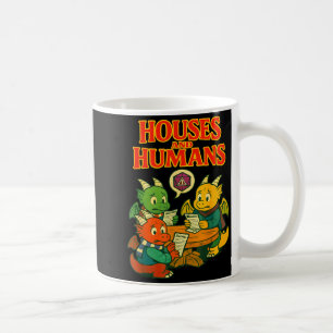 Gaming Houses And Humans Funny Rpg Gamer Men Boys  Coffee Mug