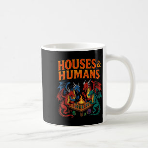 Gaming Houses Humans Funny RPG Parody Gamer Men Coffee Mug