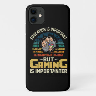 gaming is importanter iPhone 11 case