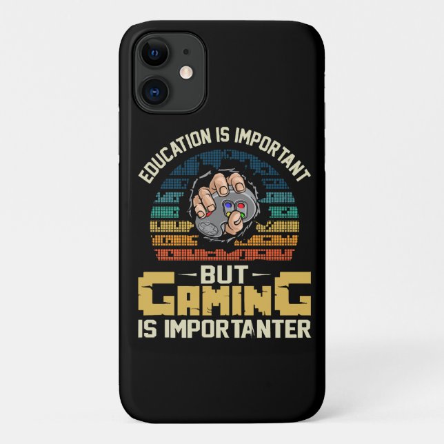 gaming is importanter Case-Mate iPhone case (Back)