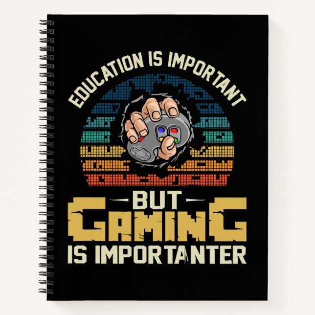 gaming is importanter notebook (Front)
