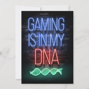 Gaming Is In My DNA Save The Date