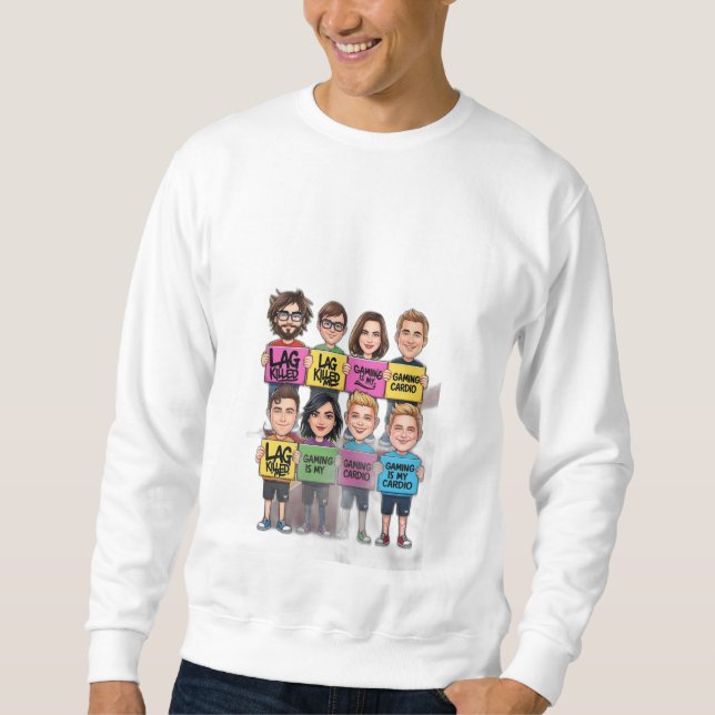 Gaming is My Cardio Sweatshirt (Front)