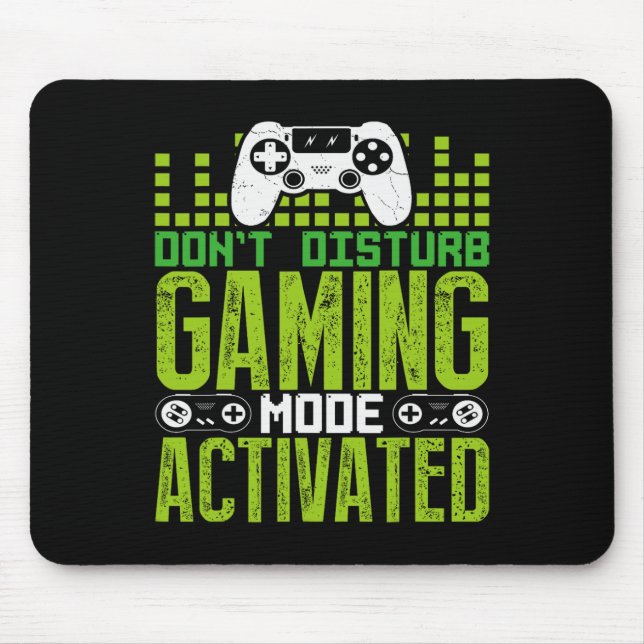 Gaming Is Not A Hob Saint Patricks Day  Mouse Mat (Front)