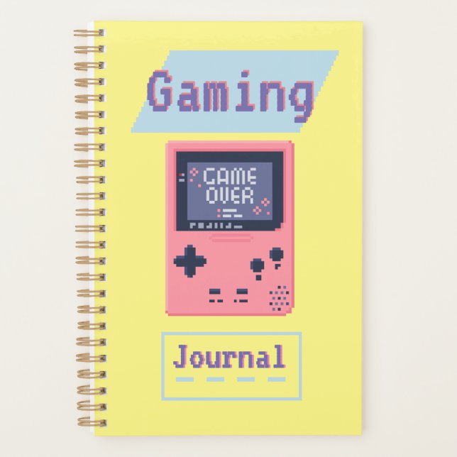 Gaming Journal Planner (Front)