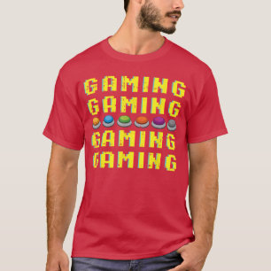 Gaming Joystick Classic Retro Vintage Gaming Gifts T-Shirt