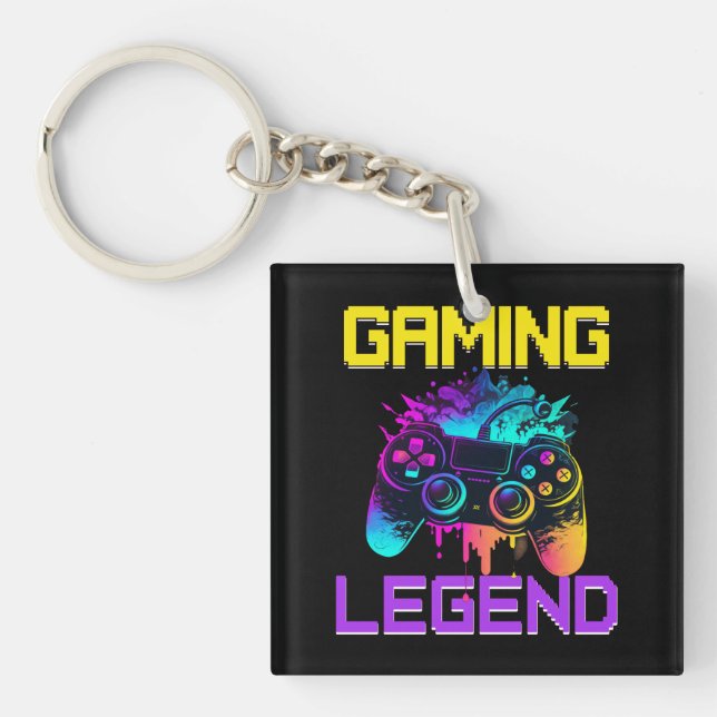 Gaming Legend Key Ring (Front)