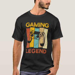 Gaming Legend PC Gamer Video Games Gift Boys Teena T-Shirt