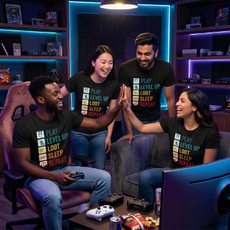 Gaming Life Cycle T-Shirt
