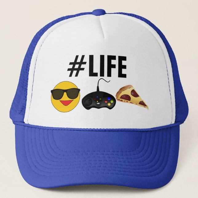 Gaming Life Trucker Hat (Front)