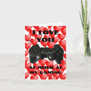 gaming love card