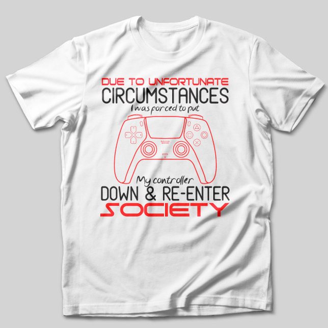 Gaming Lovers Put My Controller Down Funny Gamer T-Shirt (Creator Uploaded)