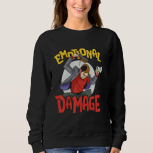 Gaming Meme Slipper Emotional Damage Sweatshirt