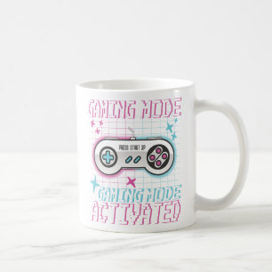 Gaming Mode Activated – Retro Pixel Controller Des Coffee Mug