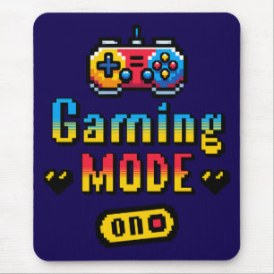 Gaming Mode Pixel Retro Mouse Mat