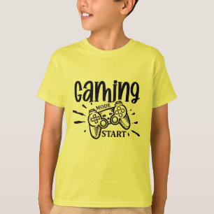 Gaming Mode Start T-Shirt
