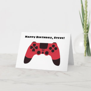 Gaming Nerd Gamer Birthday Card