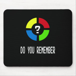 Gaming - Never Forget Is 80's Gamer Gadget Mouse Mat