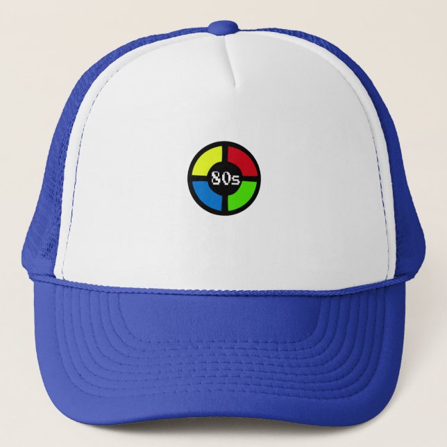 Gaming - Never Forget Is 80's Gamer Gadget Trucker Hat (Front)