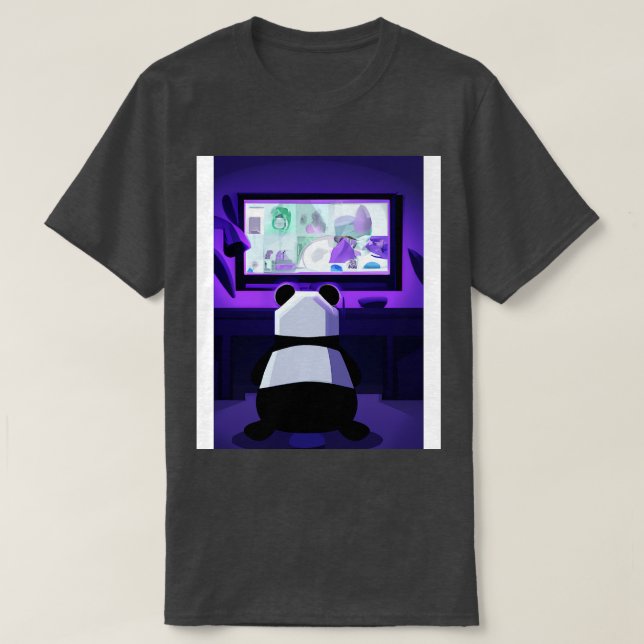 Gaming Panda 1 T-Shirt (Design Front)
