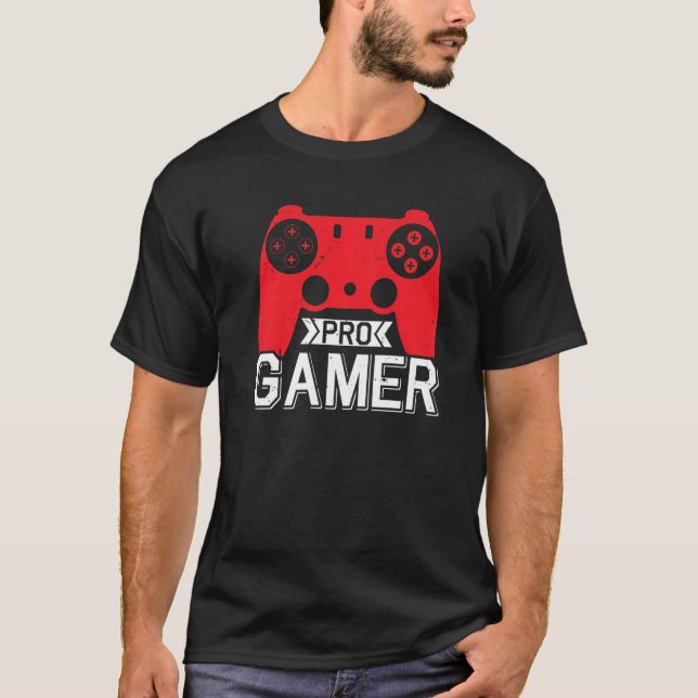 Gaming Pro Gamer Gamer Video Games T-Shirt (Front)