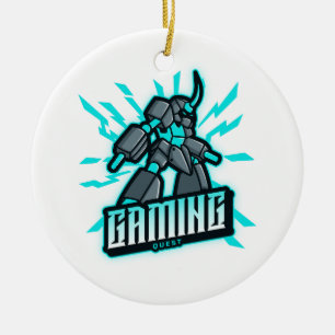 Gaming Quest Ceramic Tree Decoration