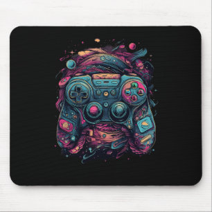 Gaming Rave Gamer Nerd Abstract Pc Gamer Graphics Mouse Mat