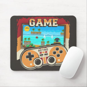 Gaming Remote Controller Retro        Mouse Mat