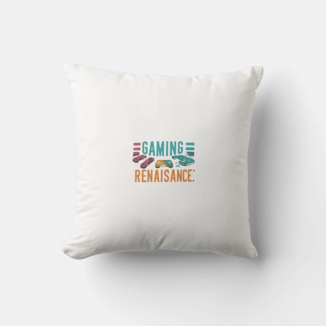 Gaming Renaissance Cushion (Front)