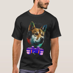 Gaming Shiba Inu Dog Player Animal Video Gamer Me T-Shirt