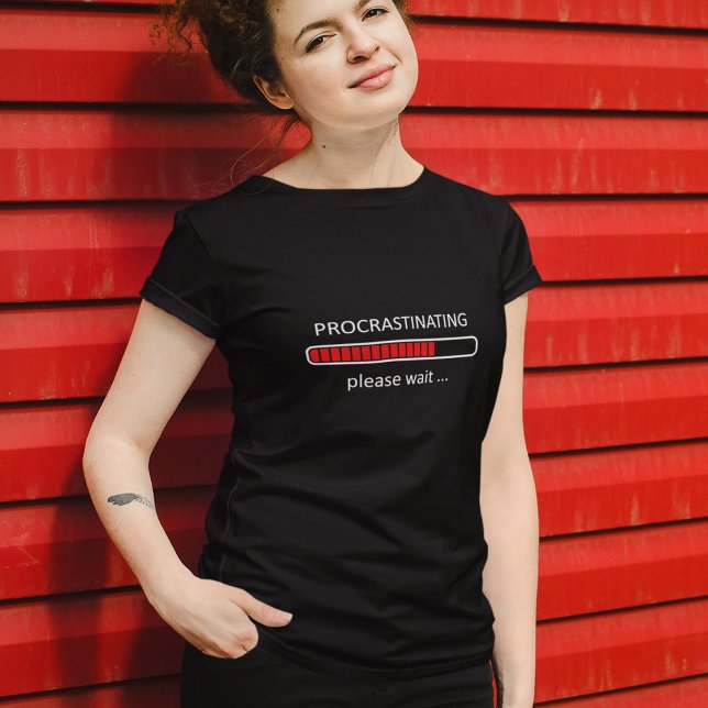 Gaming Shirt - Procrastinating Please Wait (Creator Uploaded)