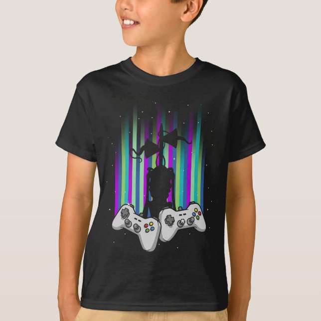 Gaming Siren Head  T-Shirt (Front)