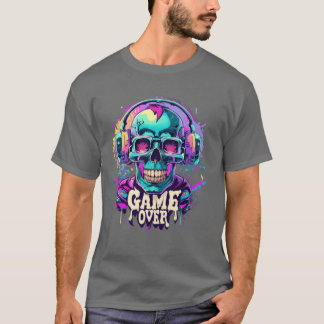 Gaming Skullshirt My Gaming Skills Are Scary frien T-Shirt