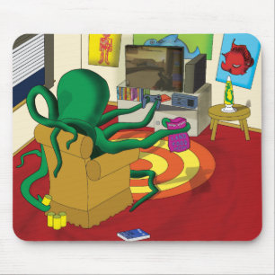 Gaming Squid Mouse Mat