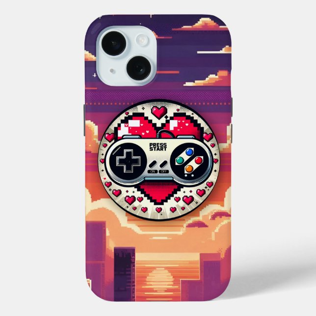 Gaming Sunset Case-Mate iPhone Case (Back)