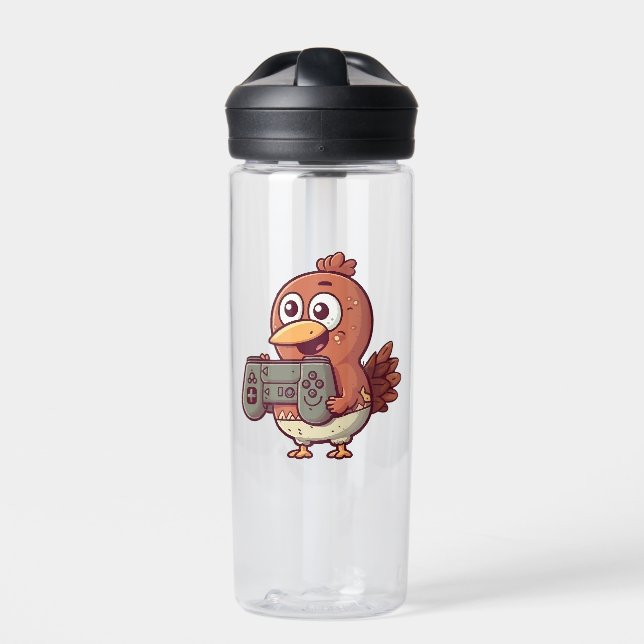 Gaming Thanksgiving Water Bottle (Front)