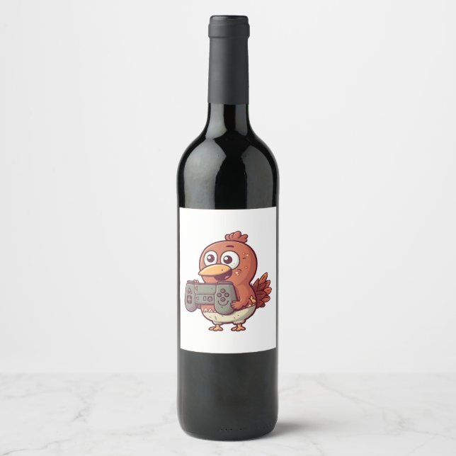 Gaming Thanksgiving Wine Label (Front)