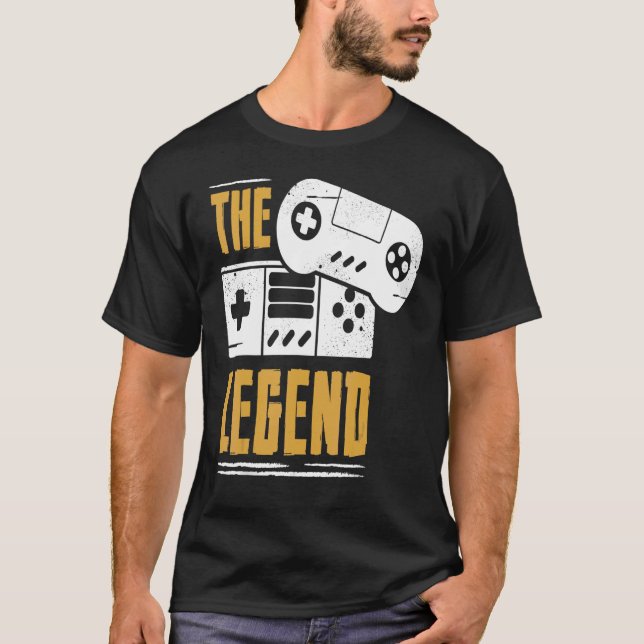 GAMING  THE LEGEND ULTIMATE PLAYER CHAMPION T-Shirt (Front)
