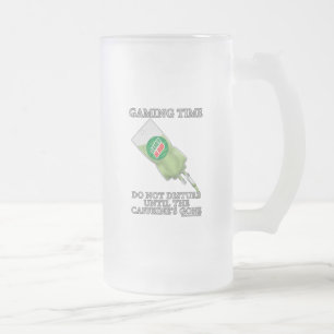 Gaming Time - Soda IV Frosted Glass Beer Mug