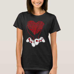 Gaming Valentine Video Games  Gamers Valentine's D T-Shirt