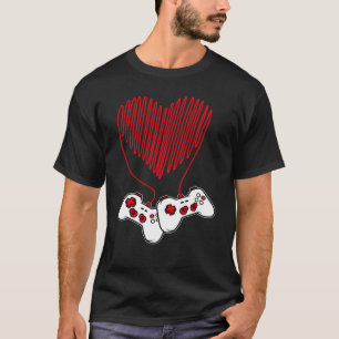 Gaming Valentine Video Games  Gamers Valentine's D T-Shirt
