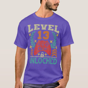 Gaming Vintage 13th Birthday Gift 13 Year Old T-Shirt