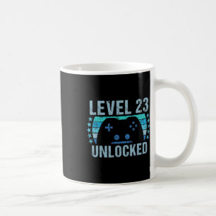 Gaming Vintage 23rd Birthday Gift 23 Year Old Boy Coffee Mug